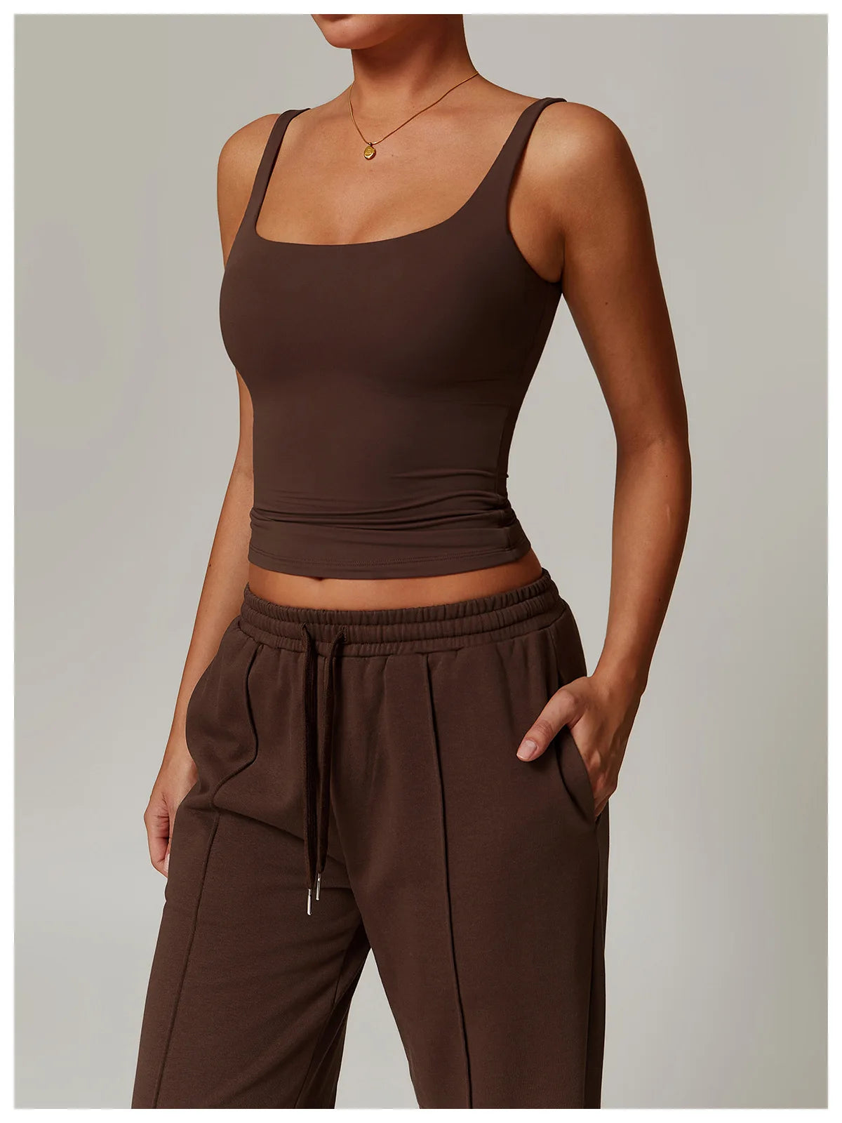 New Women's Sports Fitness Yoga 4pcs  Set