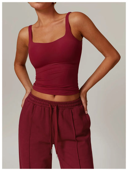 New Women's Sports Fitness Yoga 4pcs  Set