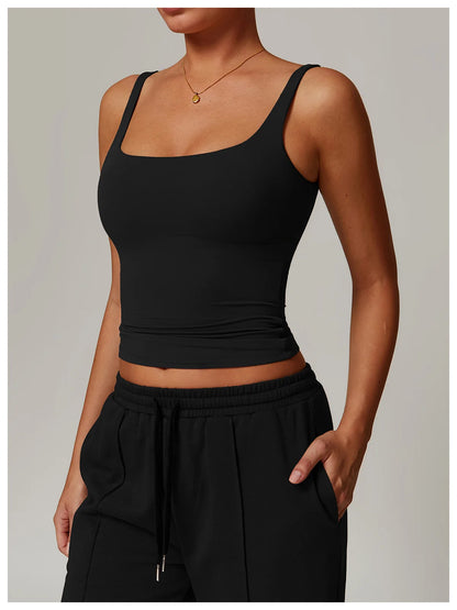 New Women's Sports Fitness Yoga 4pcs  Set