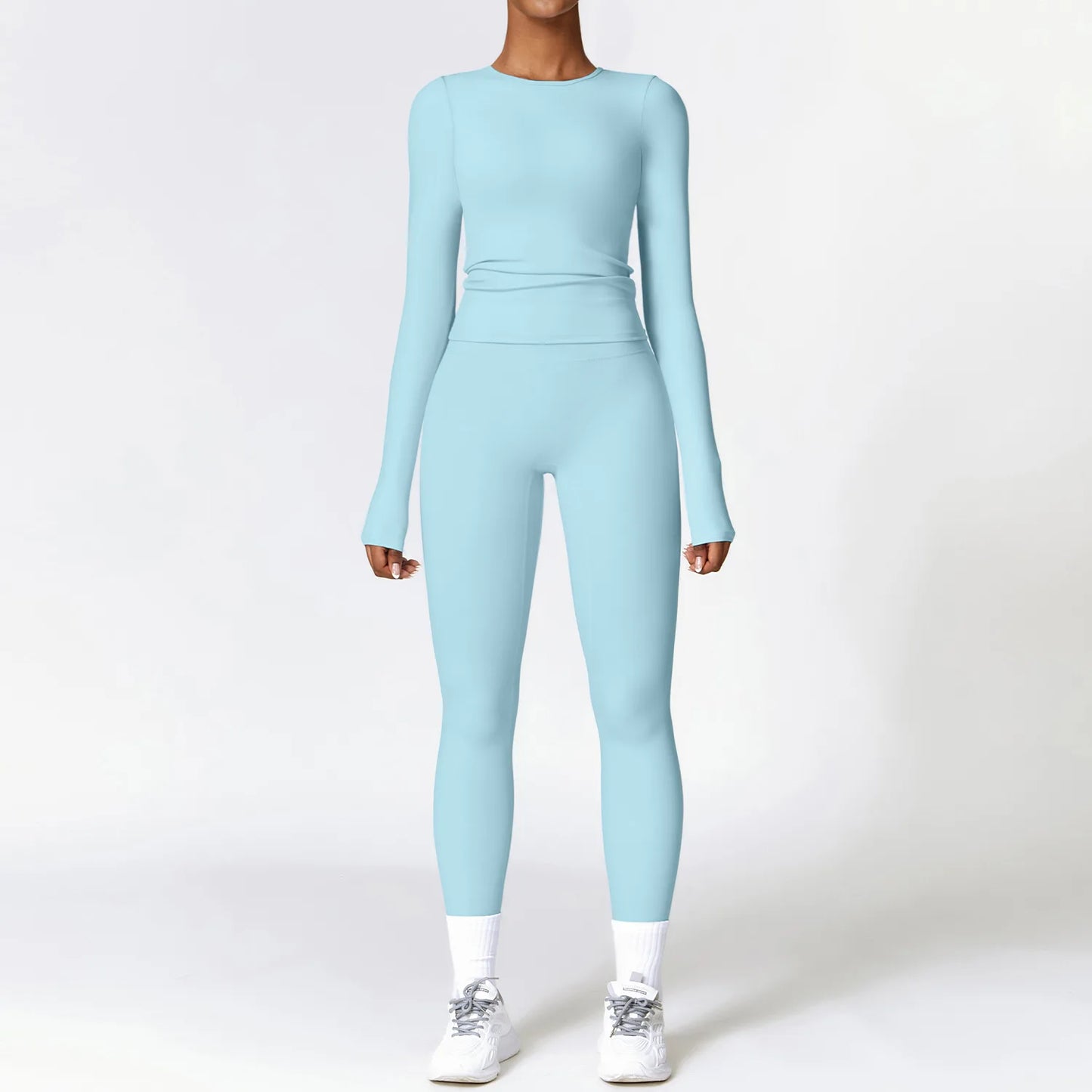 Long Sleeve and Legging Yoga Set