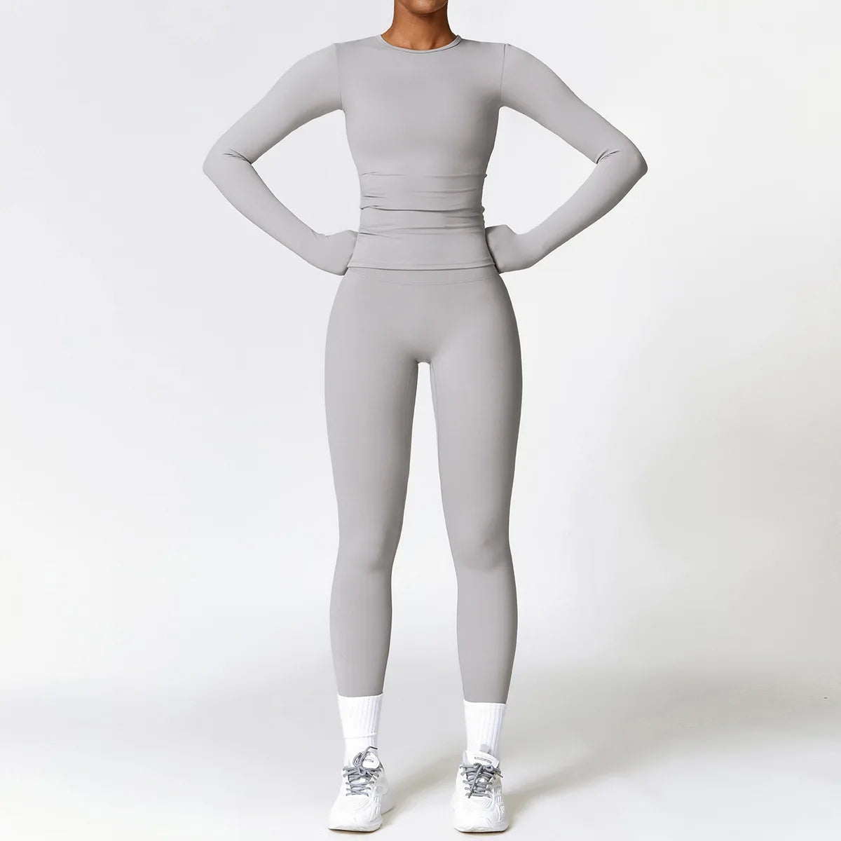 Long Sleeve and Legging Yoga Set