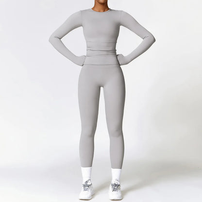 Long Sleeve and Legging Yoga Set