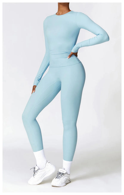 5 Piece Yoga Fitness Gym Sets for Women