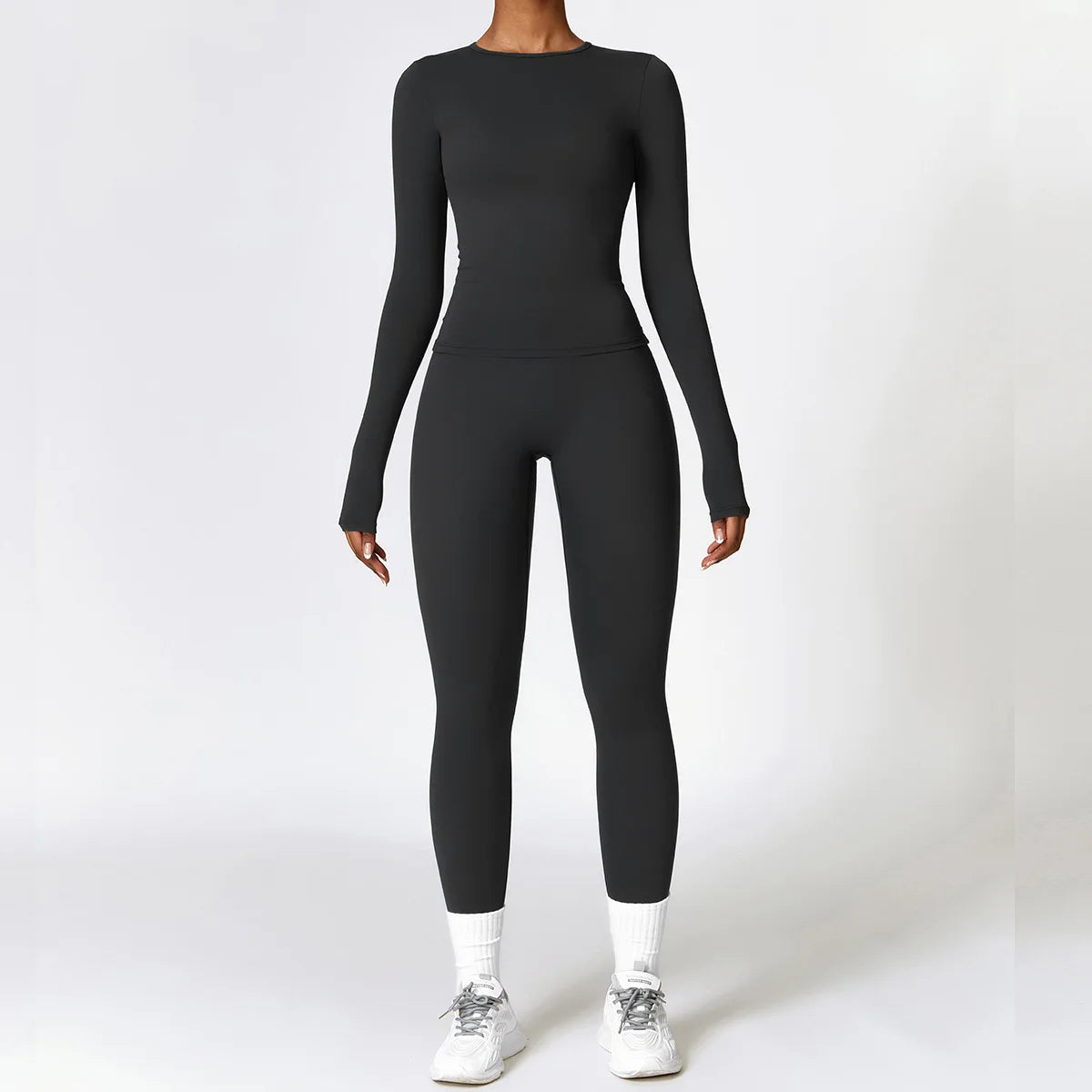 Long Sleeve and Legging Yoga Set