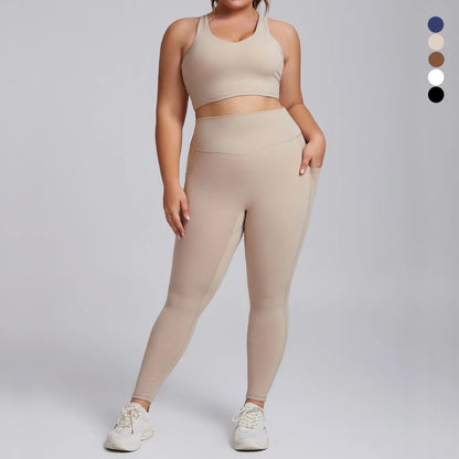 Plus Size 3XL New Ladies Yoga  Set