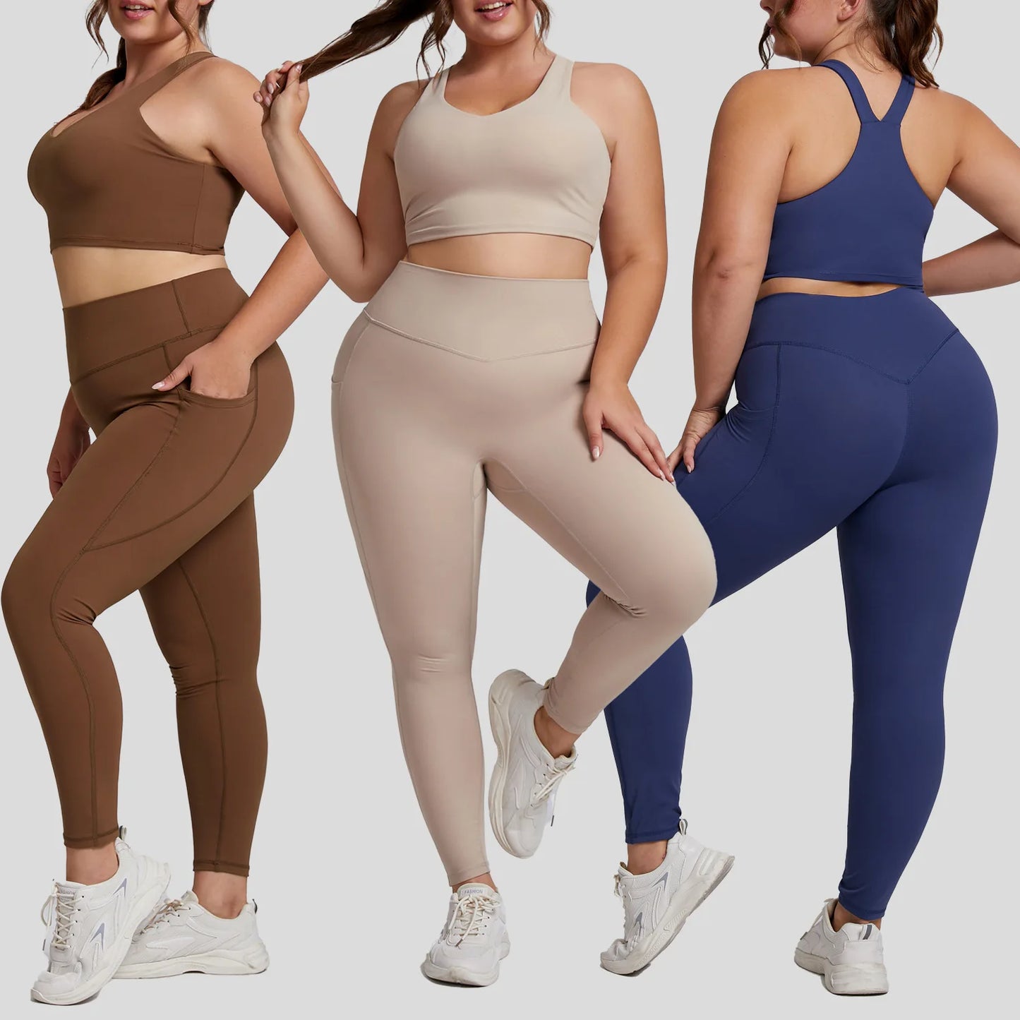 Plus Size 3XL New Ladies Yoga  Set