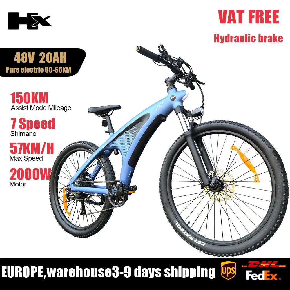 HX Q5 2000W Ebikes