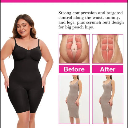 Seamless Postpartum Shapewear - Tummy Control Body Shaper